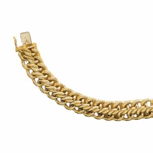 Collier ou bracelet maille gourmette russe