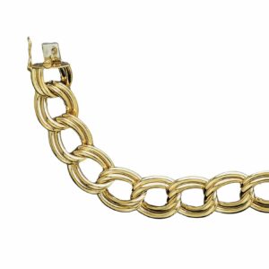 Collier ou bracelet maille américaine claire