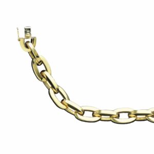 Collier ou bracelet maille figaro fil carré