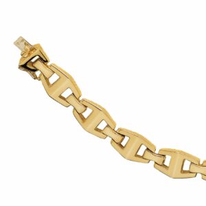 Bracelet maille marine losange