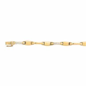 Bracelet maille calisson massive