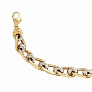 Collier ou bracelet maille éperon