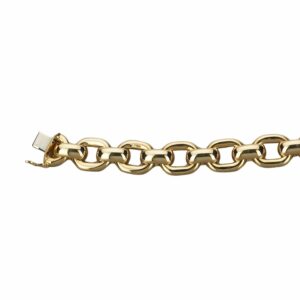 Collier ou bracelet maille carrée arrondie