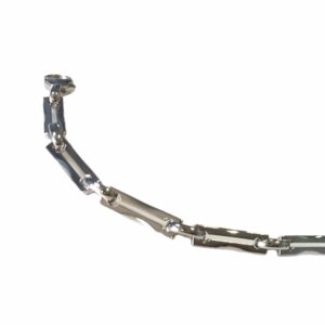 Collier ou bracelet maille rectangle et ovale