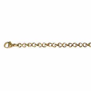 Collier ou bracelet maille infini avec collet