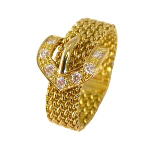 Bague polonaise motif ceinture